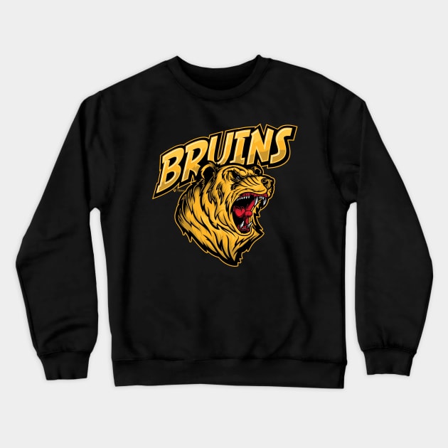 The Bruins! Crewneck Sweatshirt by vecturo